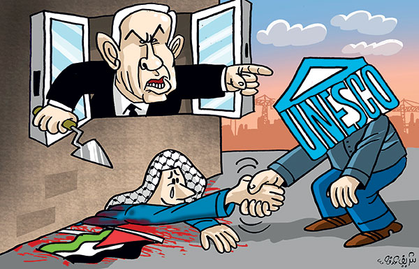 كاريكاتير - جولة في الصحافة