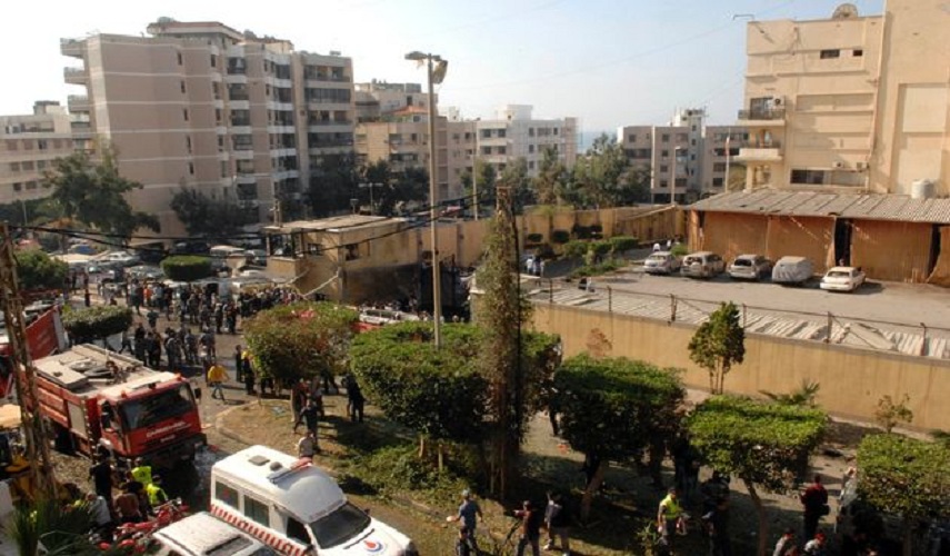 السفارة الايرانية في لبنان تحيي الذكرى السنوية الثالثة لشهداء التفجير الإرهابي الذي تعرضت له السفارة في بيروت