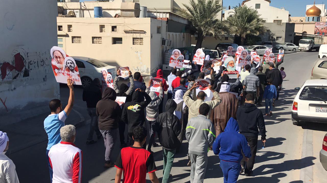 مسيرة ببلدة ابوصيبع 