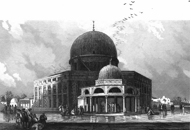 القدس - قبة الصخرة - القرن التاسع عشر