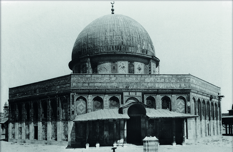 القدس - قبة الصخرة - 1898م