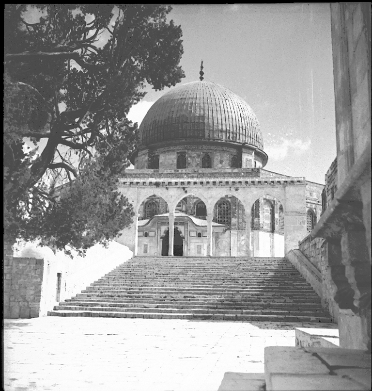 القدس - قبة الصخرة - 1934م
