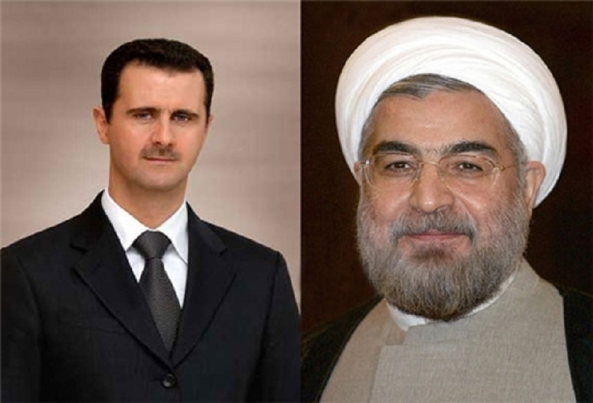 الرئيس روحاني يهنئ الرئيس الاسد بتحرير حلب من الارهابيين