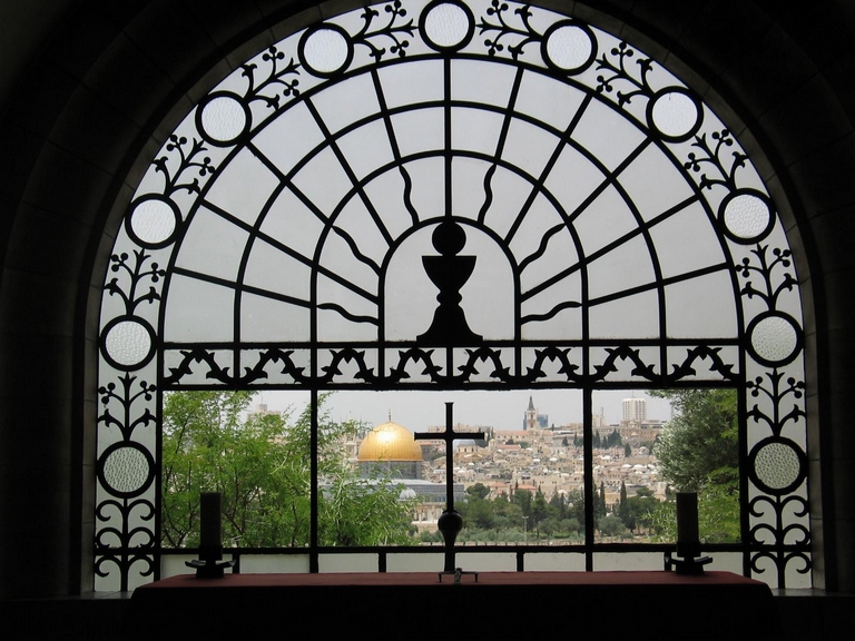 القدس - كنيسة دومينوس فلويت