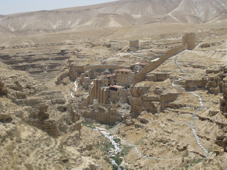 فلسطين - دير مار سابا في بيت لحم