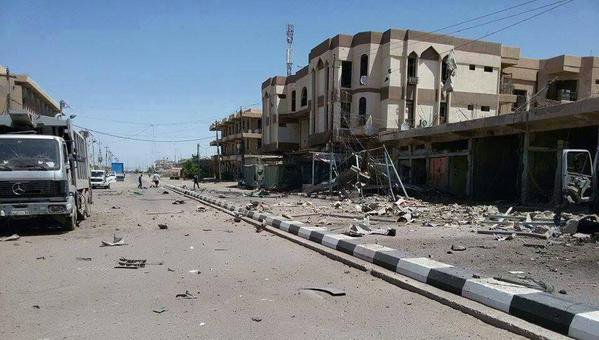 انتحاري يفجر نفسه على سيطرة امنية غرب الرمادي