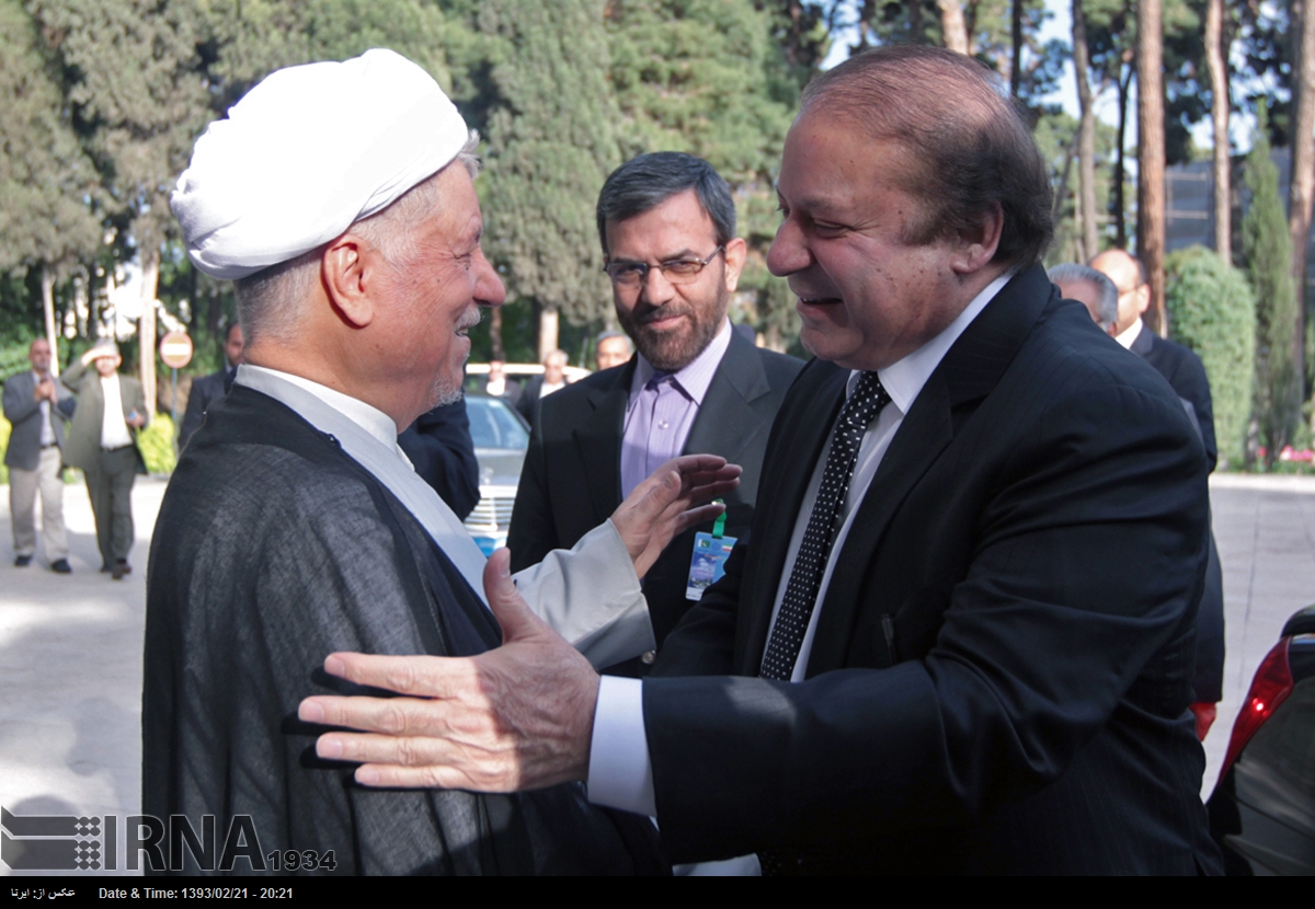  نواز شريف: آية الله رفسنجاني كان رمزا للسلام والمحبة