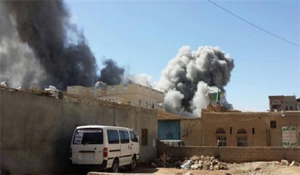 ارتفاع عدد ضحايا غارات العدوان السعودي على منطقة الربيعي في تعز الى 17 شهيدًا و13 جريحًا