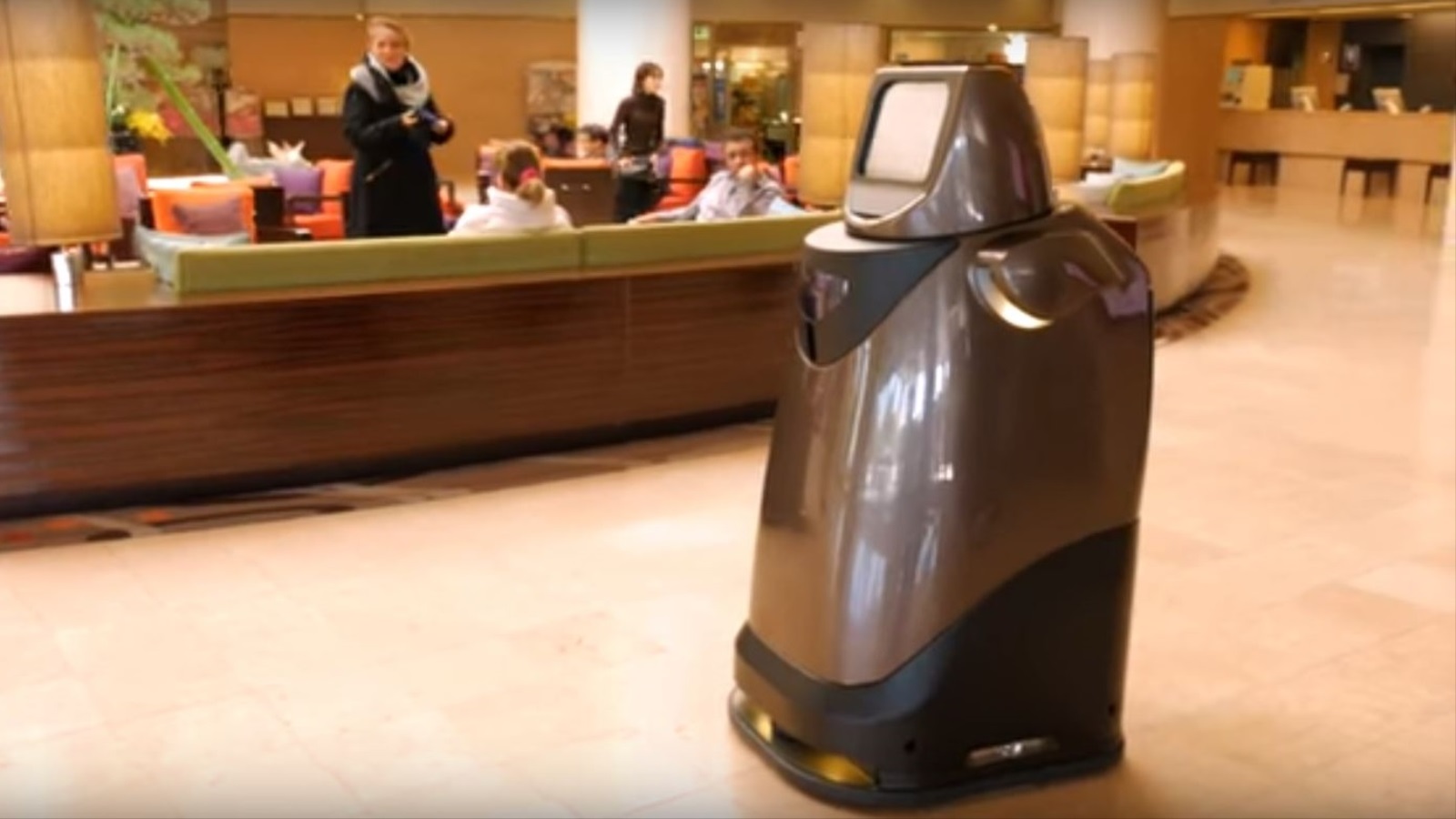 باناسونيك تختبر روبوت الخدمات "هوسبي"