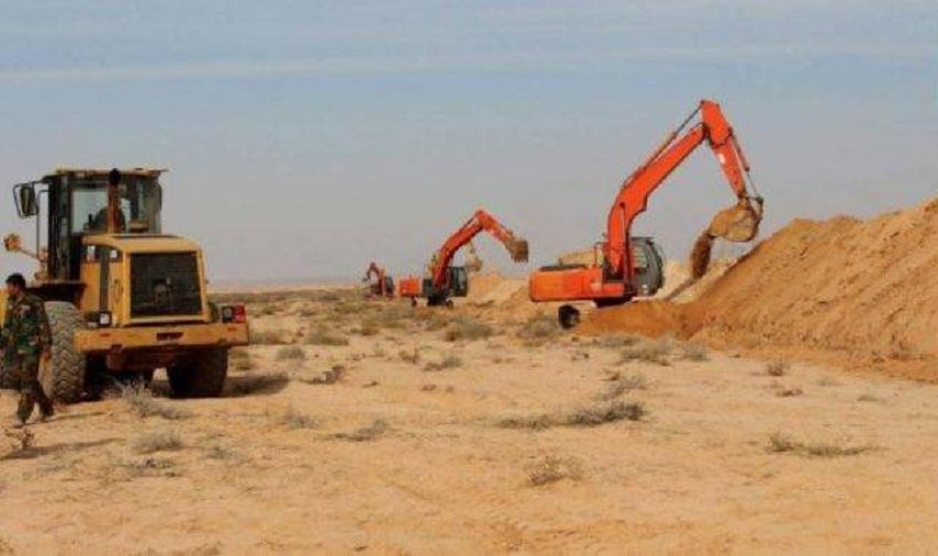 الحشد الشعبي يعلن حفر خندق "كبير" حول النجف