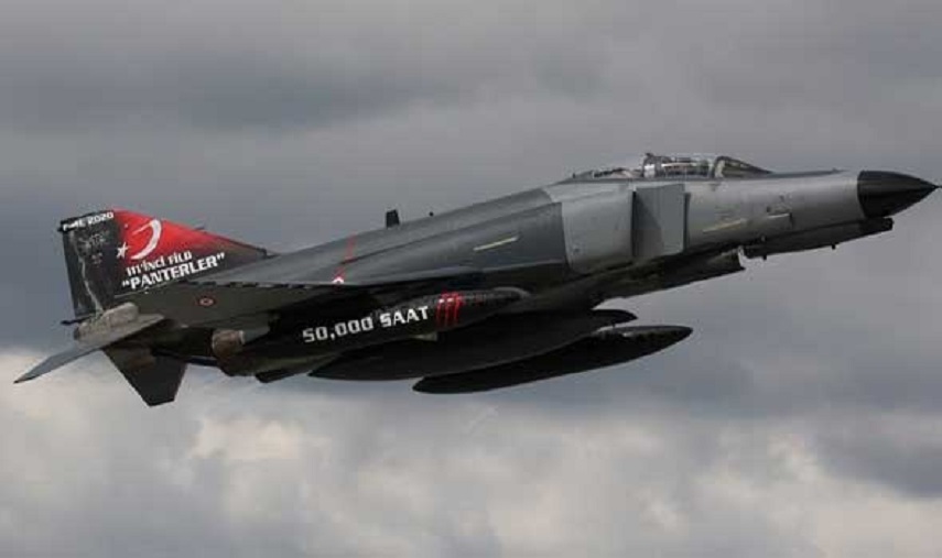 طائرات حربية تركية تهاجم مواقع الـPKK شمال العراق