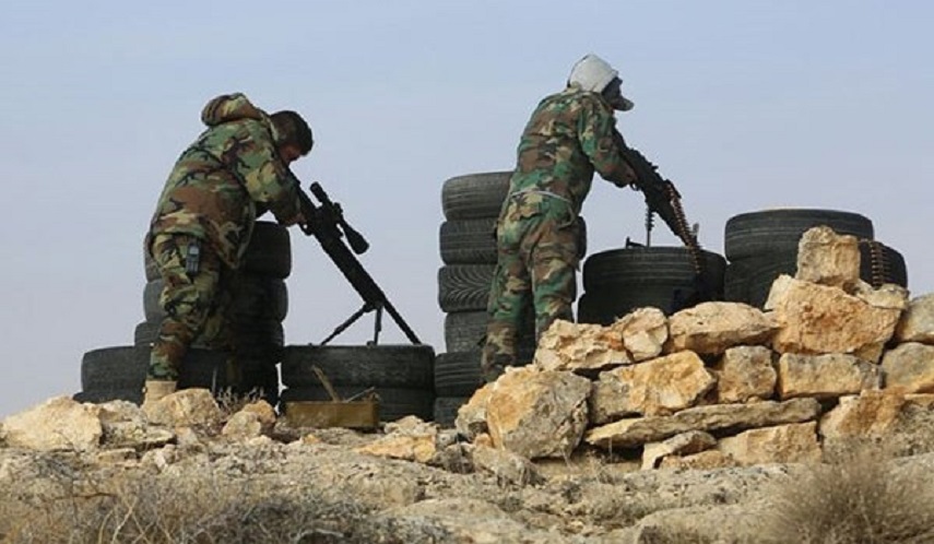 احباط هجوم الارهابيين للتغلغل الى جنوب شرقي ريف دمشق