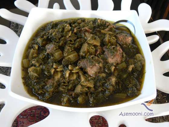 هل جربت وجبة ( كشك باذنجان ) الايرانية ؟