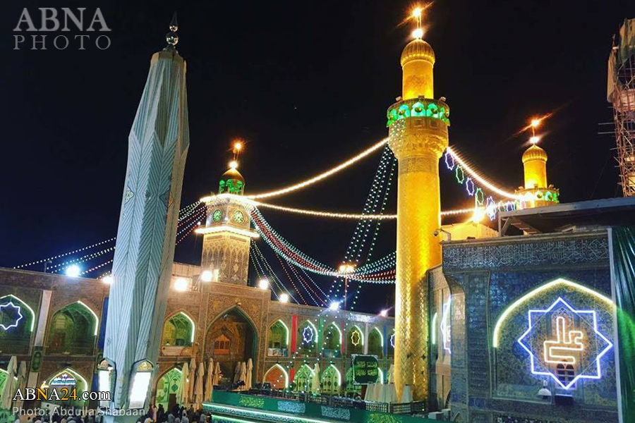 مشاهد جديدة عن حرم ومرقد الامام علي (ع)