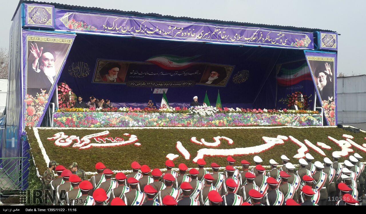 الرئيس الايراني روحاني:الايرانيون سيجعلون واشنطن تندم على لغة التهديد