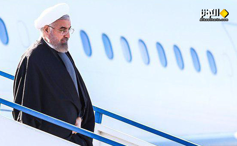 روحاني يعود الى طهران في ختام جولة إقليمية لعمان والكويت