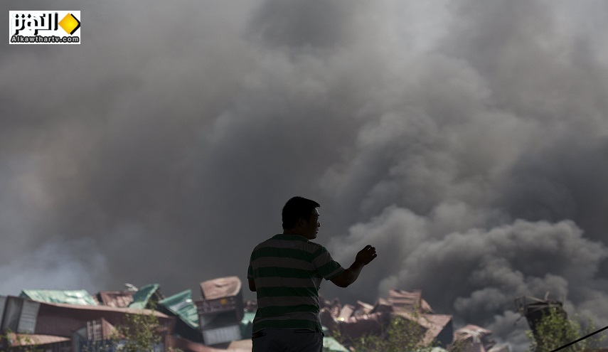 انفجار ضخم في مصنع شمال شرقي الصين