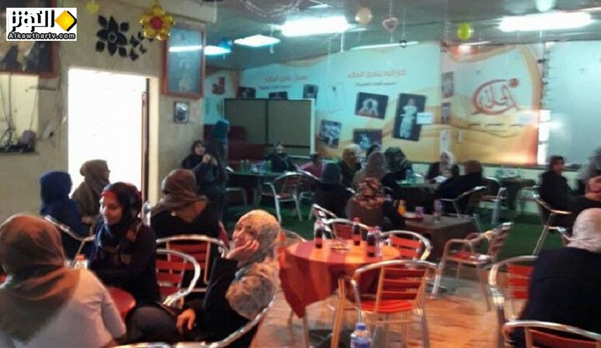 للنساء فقط.. بنات حواء يفتتحن كافي نسائي في غزة