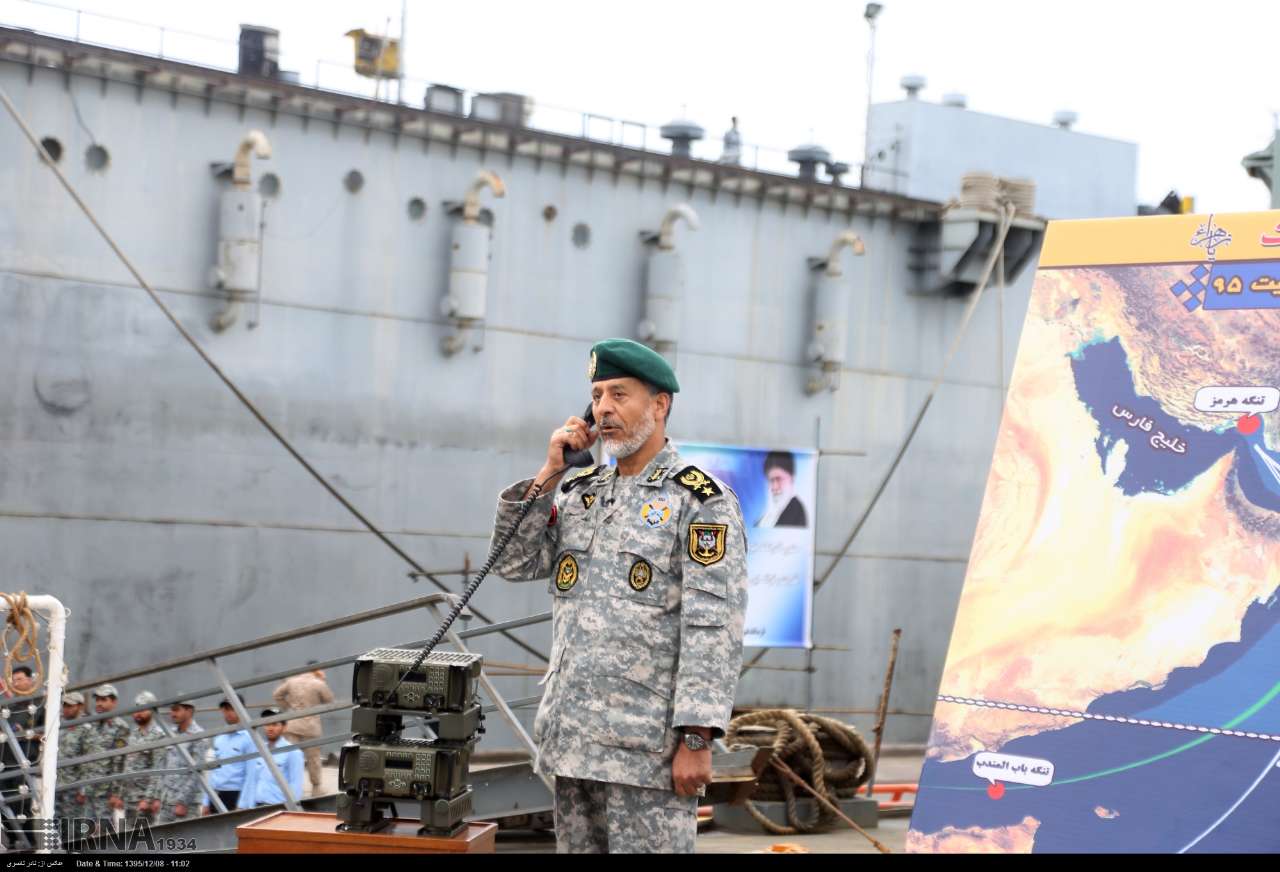 انطلاق مناورات (الولاية 95) البحرية