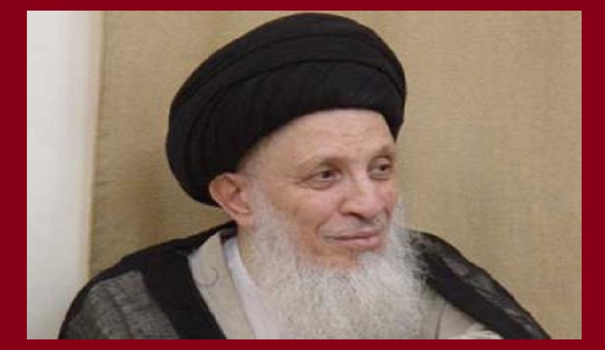 المرجع السيد محمد سعيد الحكيم يدعو الى وقف التعدي على الشيخ قاسم 