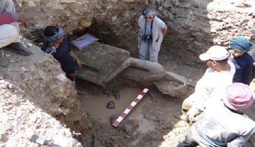 اكتشاف 66 تمثالا فرعونيا في الأقصر بمصر