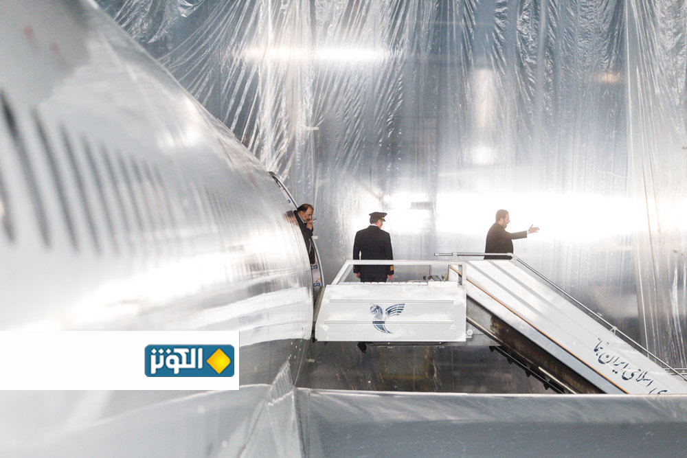 بالصور..وصول ثاني طائرة ايرباص الى ايران 