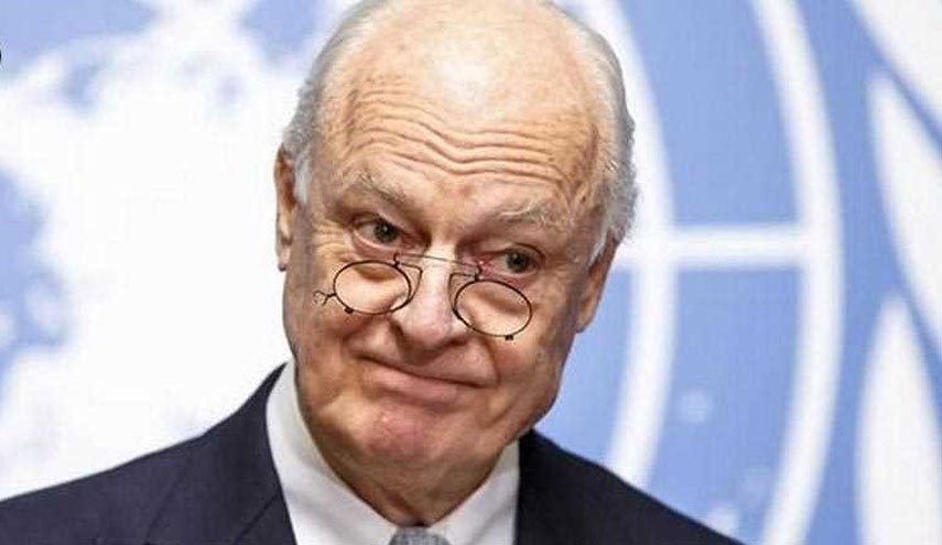 دي ميستورا: تفجيرات دمشق تهدف لتعطيل محادثات السلام السورية