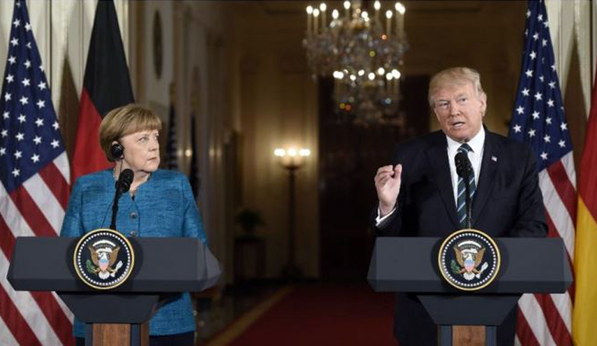 ماهي الخلافات الواضحة في أول لقاء جمع ترامب بميركل؟