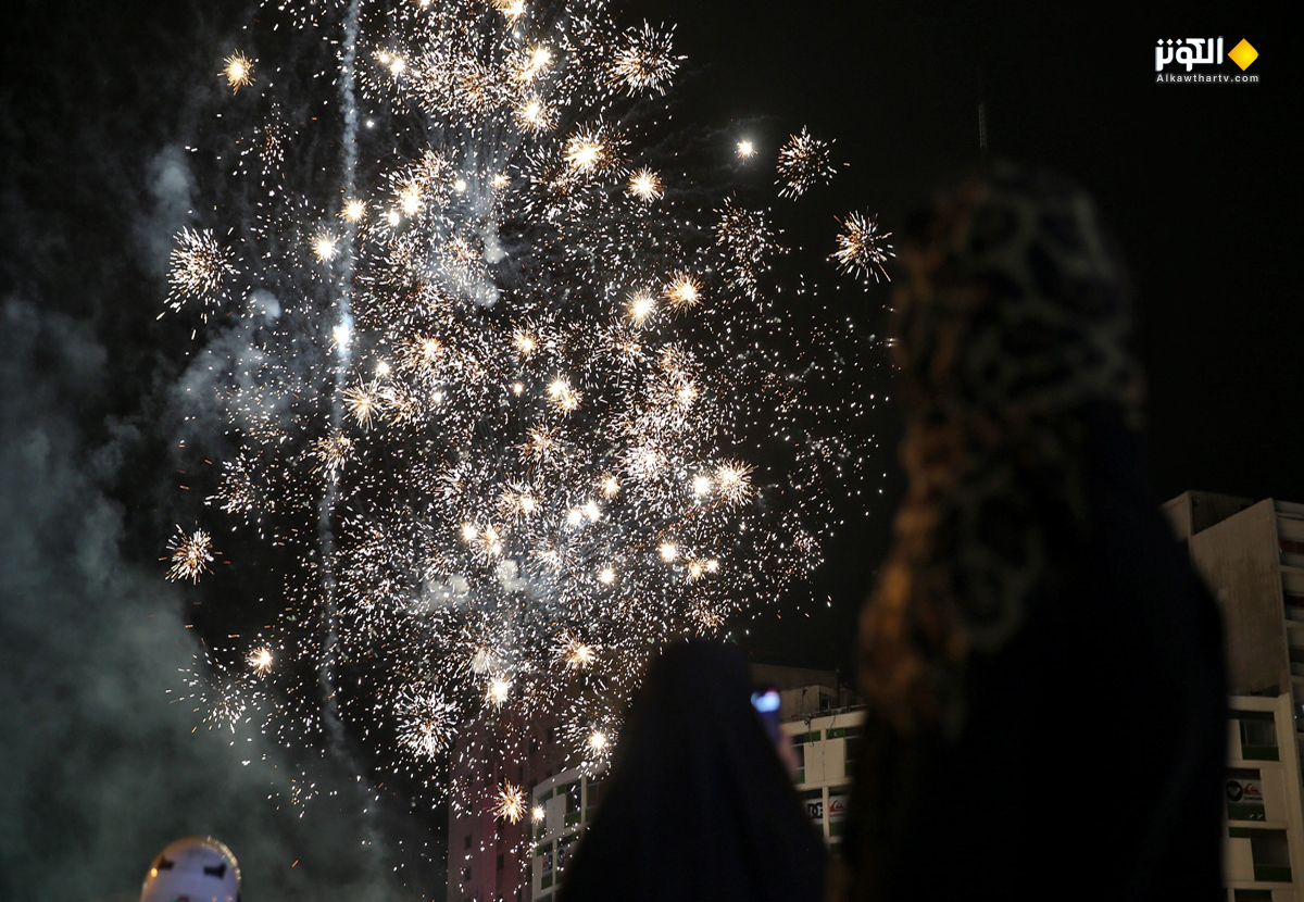 بالصور..احتفالات في طهران بمناسبة مولد الزهراء س