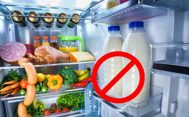 إياكم وضع الحليب الطازج في باب الثلاجة .. لهذا السبب؟