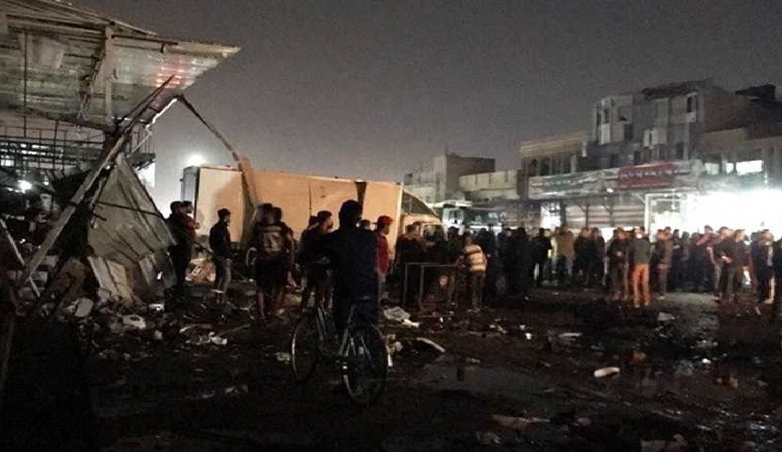 استشهاد 17 عراقيا في بغداد بتفجير انتحاري 