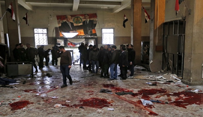 داعش تتبنى تفجير القصر العدلي في دمشق منتصف آذار