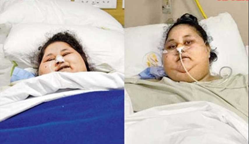 أسمن امرأة في العالم..كم وزنها؟