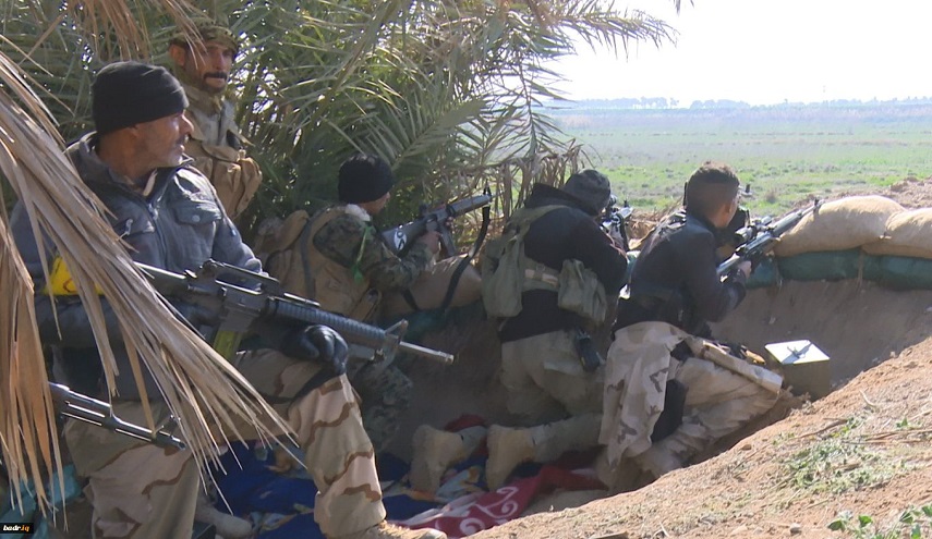 الحشد الشعبي يحبط هجوما لداعش بمواد سامة غرب الموصل 