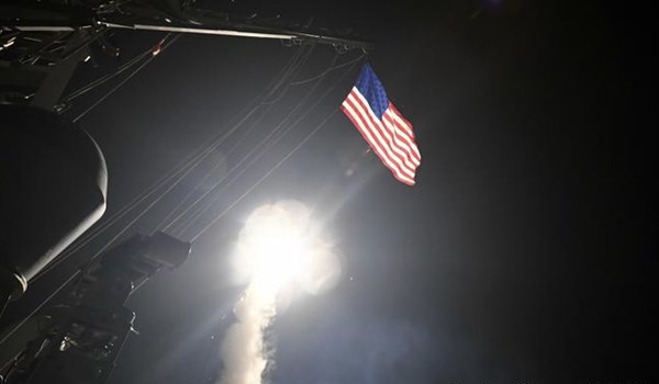 ارتفاع حصيلة العدوان الامريكي على سوريا الى 9 شهداء بينهم اطفال