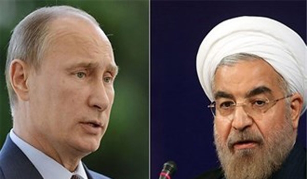 روحاني وبوتين يتباحثان هاتفياً حول الأوضاع في سوريا
