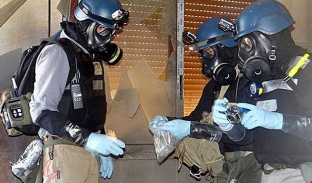 بعد العدوان الاميركي...خبراء للكيمياوي في تركيا للتحقيق في حادثة خان شيخون