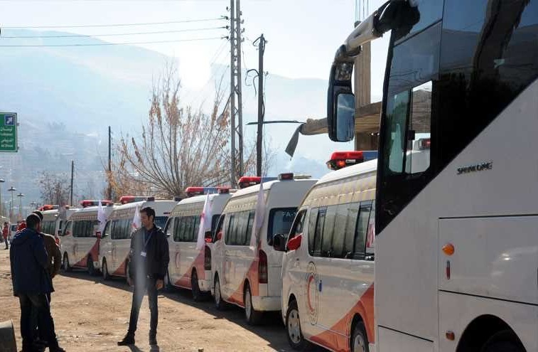 استمرار التوافق بين المسلحين والحكومة السورية على كفريا والفوعا والزبداني 