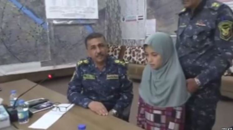  باعها "داعش" بسوق الجواري.. شاهد الطفلة العراقية أفراح بعد تحريرها