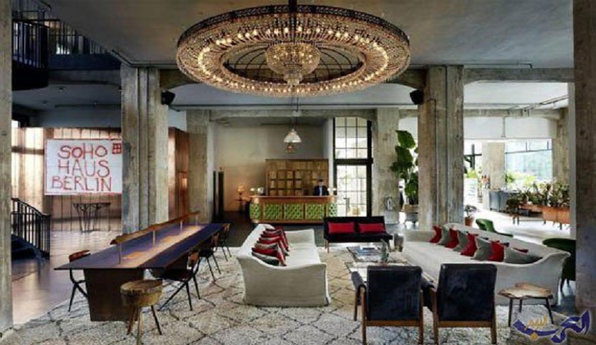 بالصور : "سوهو هاوس" أبرز فنادق برلين بطراز مستوحى من العشرينات