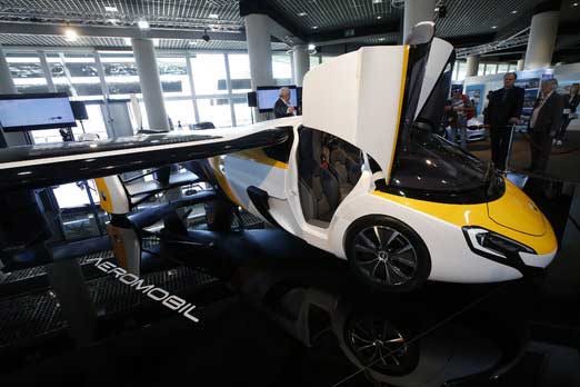 بالصور : عربة طائرة و سعرها مفاجأة!