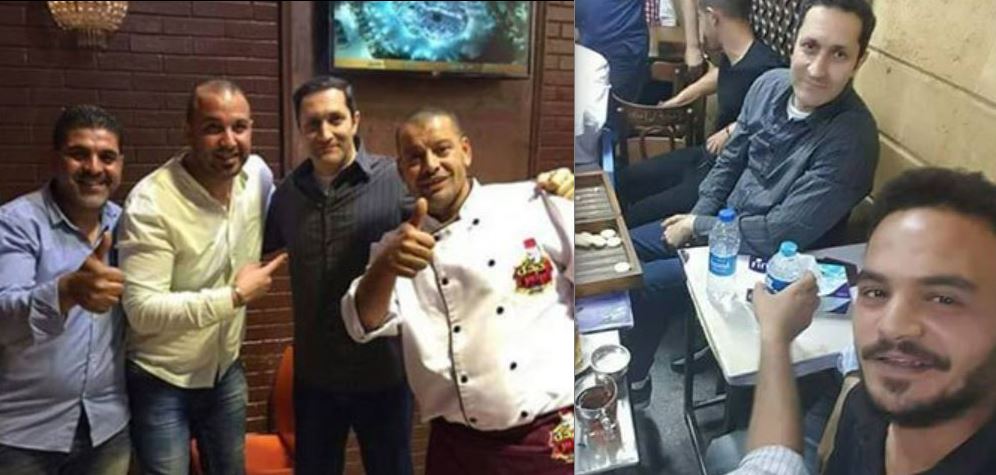 بالصور: علاء مبارك يثير مواقع التواصل بما قام به في الشارع!