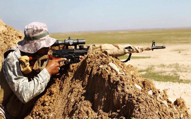 قناص الحشد الشعبي يردي أهم مسؤولي "داعش" قتيلا