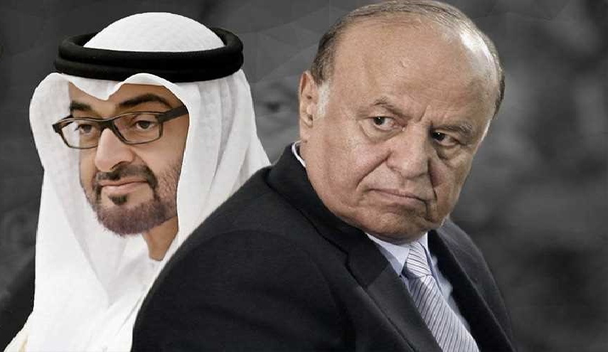 هادي لـ"ابن زايد": أنتم تمثلون قوة "احتلال" وليس قوة "تحرير" 