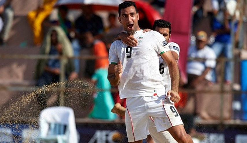 ايران تهزم ايطاليا وتحرز المركز الثالث بمونديال الكرة الشاطئية