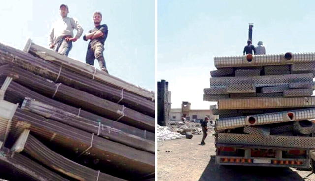 هكذا يتم نهب ثروات سوريا وبيعها كخردة !