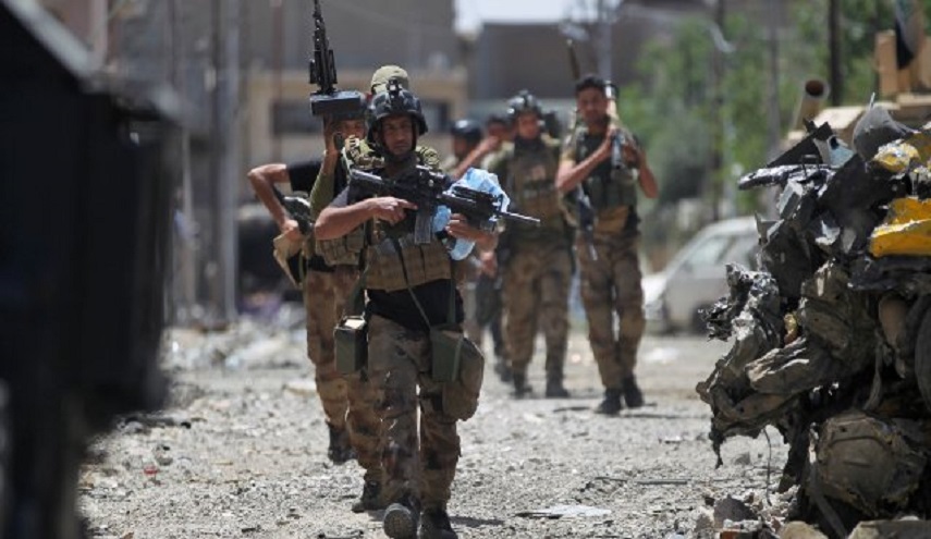 بالصورة.. داعش يتقلص على الارض ويصبح بضع سنتيمترات على الخريطة!