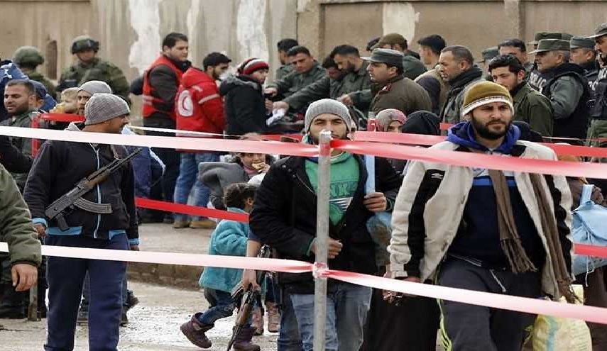 حي القابون بعد انتهاء التسوية الاولى مع المسلحين ينتظر اخراجهم الكلي!!