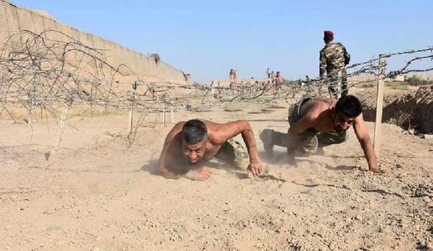 صور رائعة من تدريبات الحشد الشعبي على قتال داعش