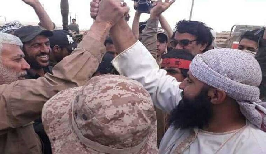 بالصور..ابو مهدي المهندس يشارك الايزيديين في احتفالهم بالنصر